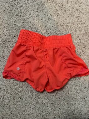 Lululemon Orange Size 4 Hotty-Hot Shorts